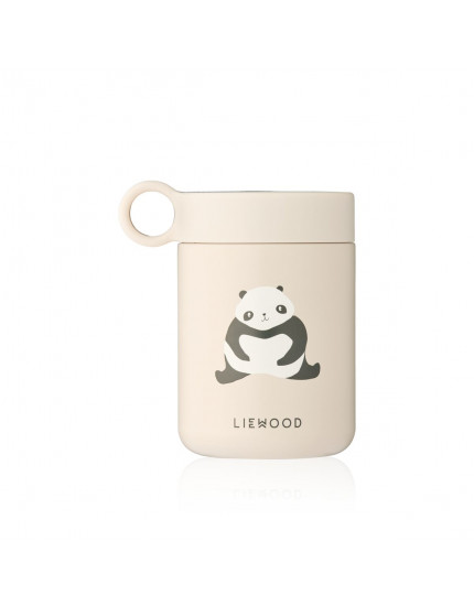 Kiani Printed Food Jar Panda Sandy