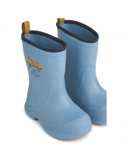 Aston Rainboot Tiger Blue 6