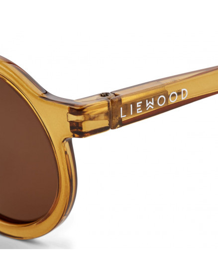 Darla Sunglasses Mustard Transp 1-3 Y 2