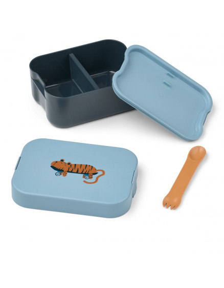 Kamil Lunchbox Tiger Blue 2
