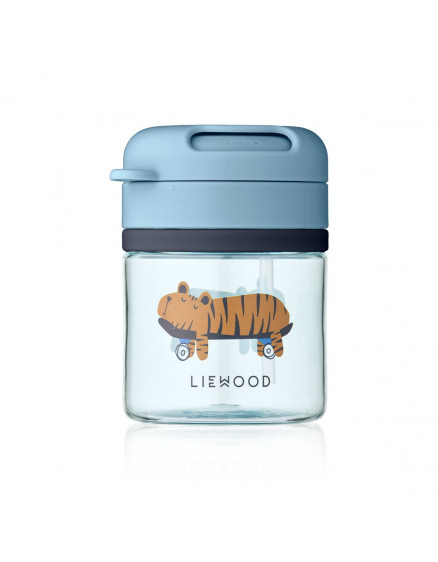 Pavia Tritan Straw Cup Fun Blue 280 ml 4