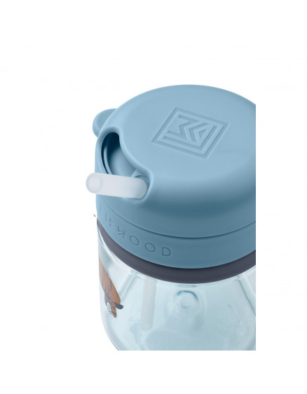 Pavia Tritan Straw Cup Fun Blue 280 ml 3