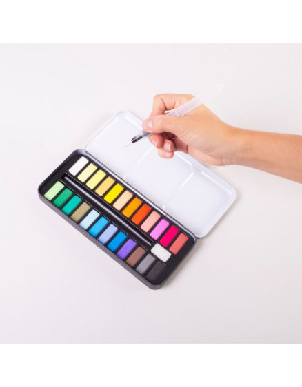 Watercolor kit 24 colors 7