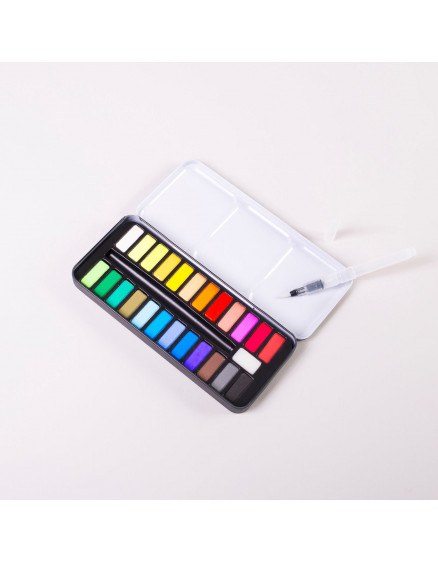 Watercolor kit 24 colors 2