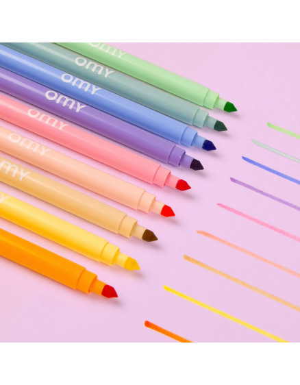 Pastel markers 9 4