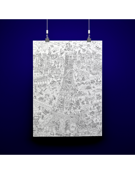 Eiffel Tower - Giant poster 5