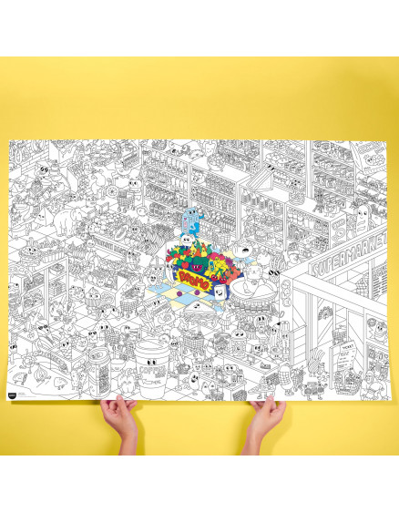 Super Market - Giant poster 4