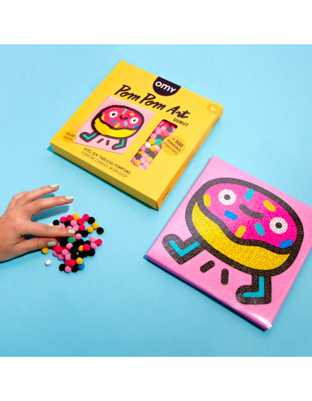 Donut - Pompom board kit 4