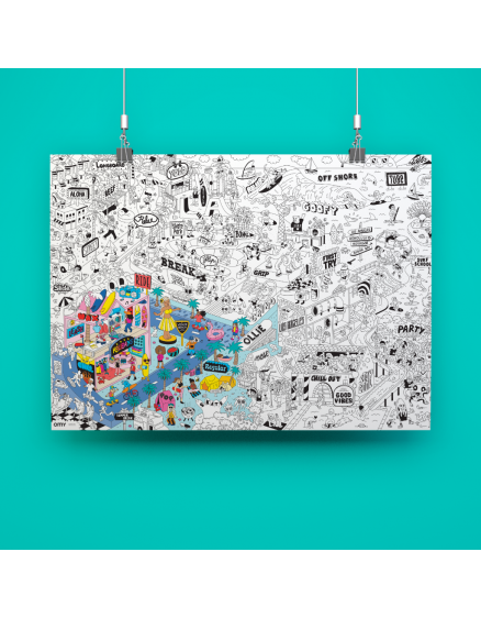 Surf & skate - Giant poster 2
