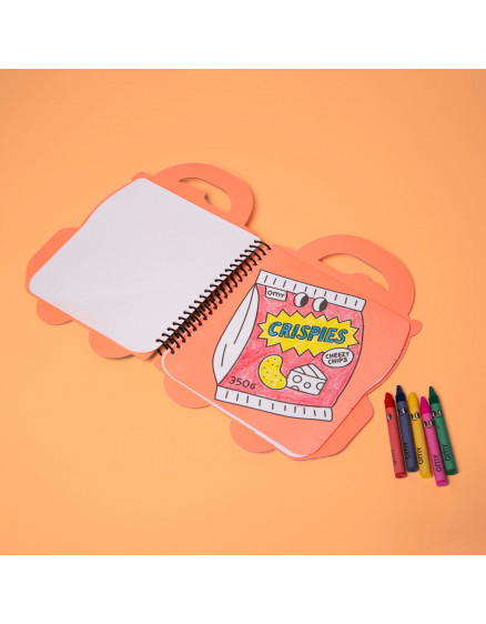 Super Coloring & Stickers Book - Yummy 4