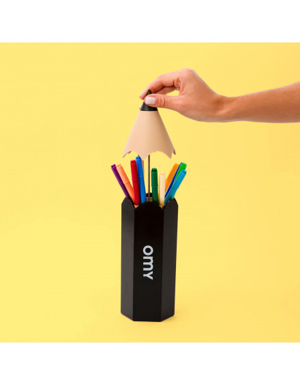 Pencil Box Black - Giant Pencil Holder 3