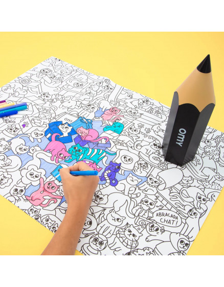 Pencil Box Black - Giant Pencil Holder 2
