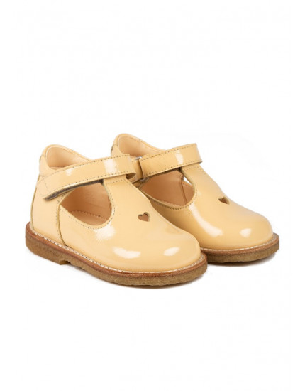 Classic Mary Janes Heart Mellow Yellow