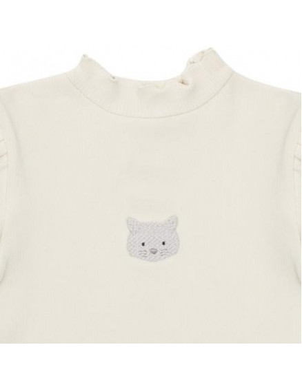 Футболка Nowien Cat Warm White 2