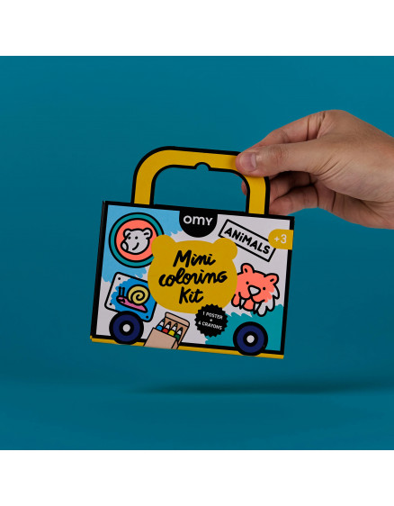 Mini Coloring Kit - Animals 4