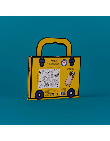 Mini Coloring Kit - Animals 2
