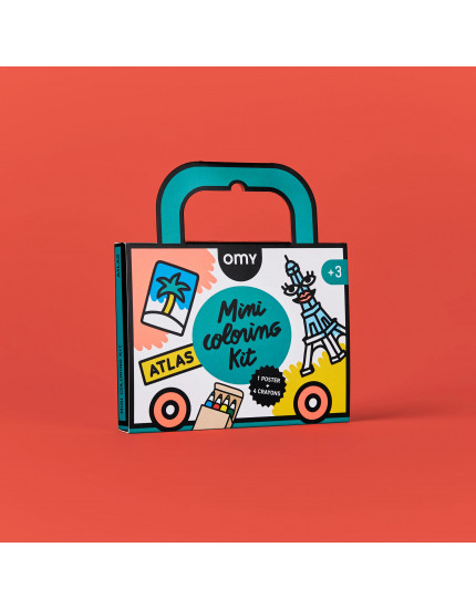 Mini Coloring Kit - Atlas One Size