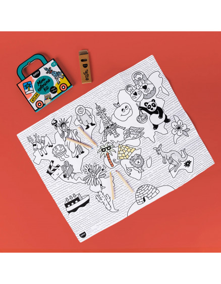 Mini Coloring Kit - Atlas 5