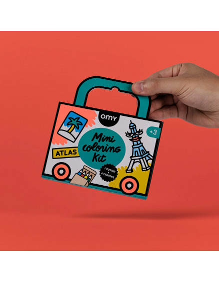 Mini Coloring Kit - Atlas 4