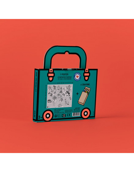 Mini Coloring Kit - Atlas 2