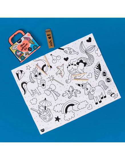 Mini Coloring Kit - Lily 5