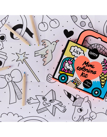 Mini Coloring Kit - Lily 3