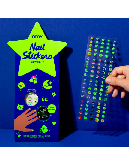 Glow Party - Nail stickers