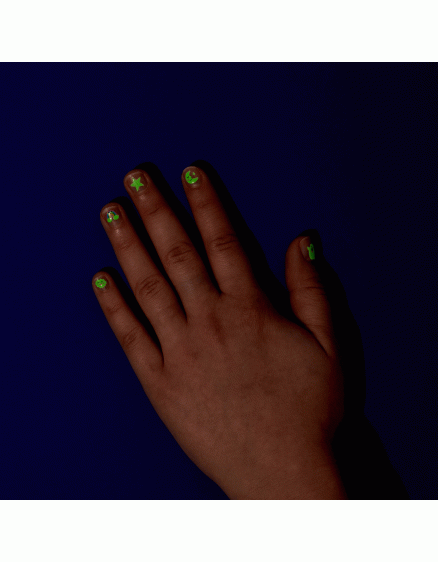 Glow Party - Nail stickers 2