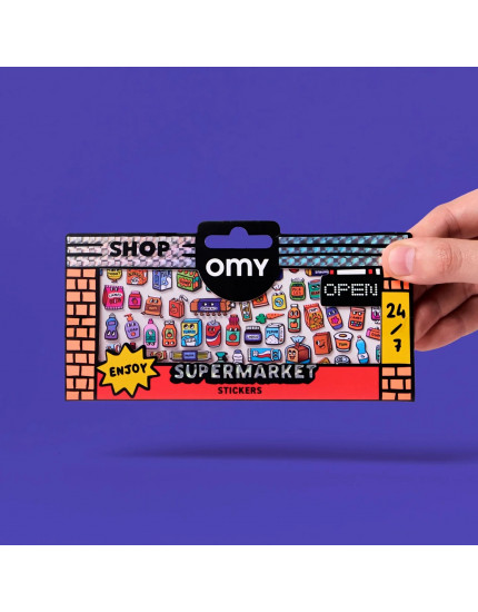 Supermarket Stickers One Size