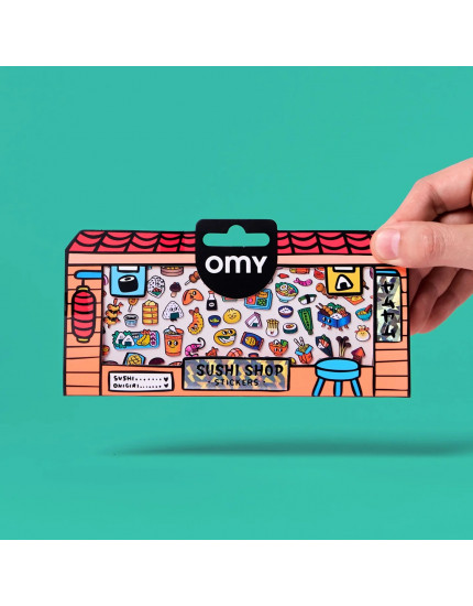 Sushi Shop Stickers One Size