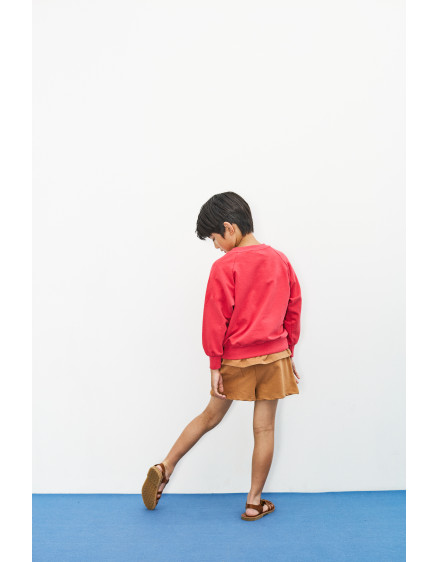 Apple Sweatshirt Red 2