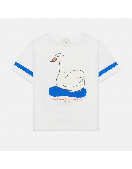 Swan T-shirt White 2Y