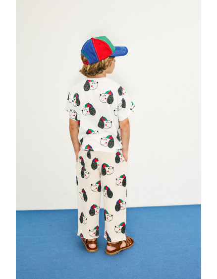 Happy Dog All Over T-shirt White 3