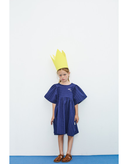 Heart Glasses Butterfly Dress Blue 4