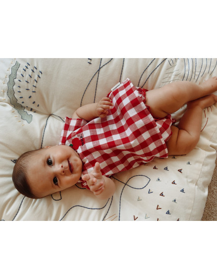 Apple Baby Set Red White 2