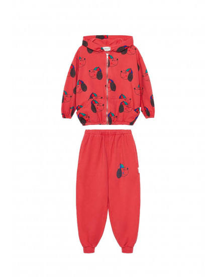 Cute Dog Red Set