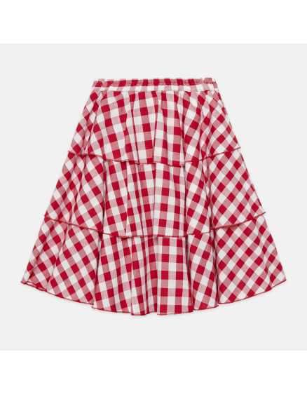Apple Triple Skirt Red and White 6