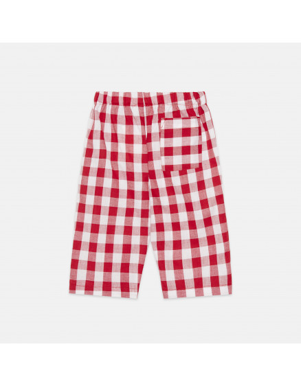 Apple Baby Pants Red and White 2