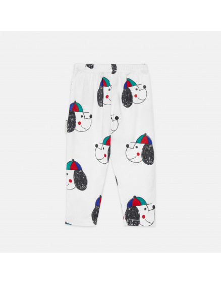 Happy Dog Baby Leggings White 2