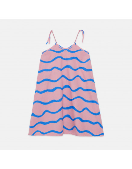 Waves Dress Pink 2