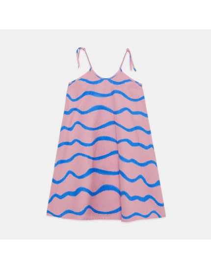 Waves Dress Pink