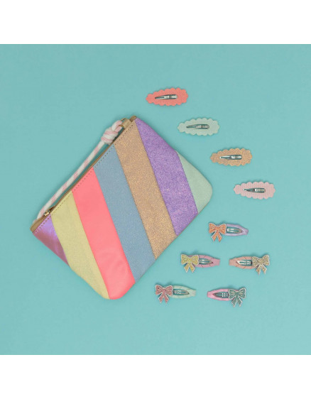 Sparkle Bow Mini Clic Clacs Multi 2