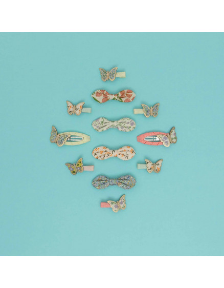 Floral Butterfly Clic Clacs Multi 2