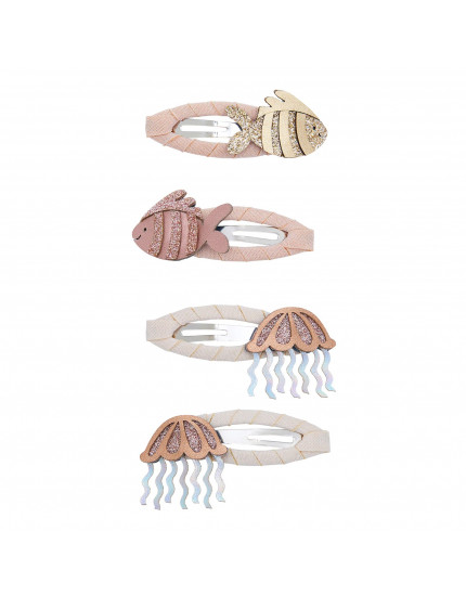 Fishy Friends Clic Clacs Metallic One Size
