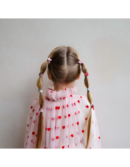 8 х Резинки Heart Mini Pink 4