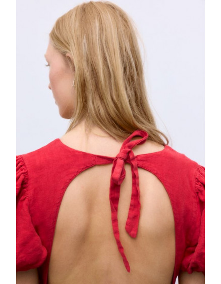 Cala Woman Dress Tulip Red 4