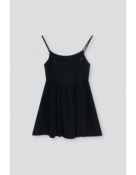 Lippia Teen Dress Midnight Black 2