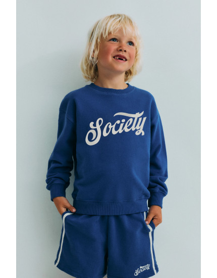 Tilo Sweatshirt Deep Sea Blue 12Y