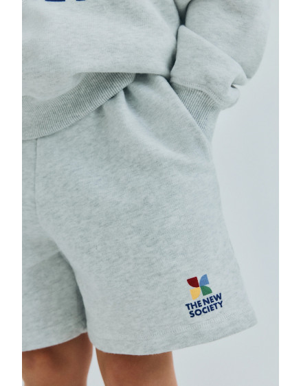 TNS Logo Short Light Grey Melange 6