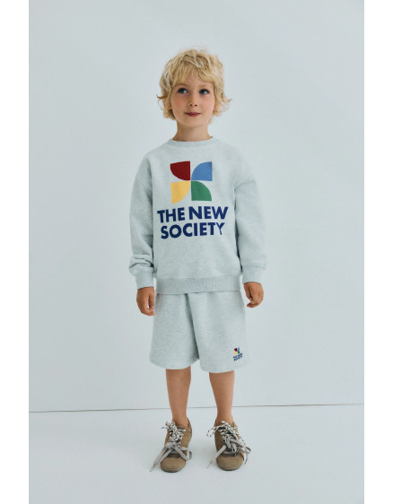 TNS Logo Short Light Grey Melange 4